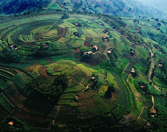 Rwanda Named Among Top Tourist Destinations Rwanda Terraced Hills