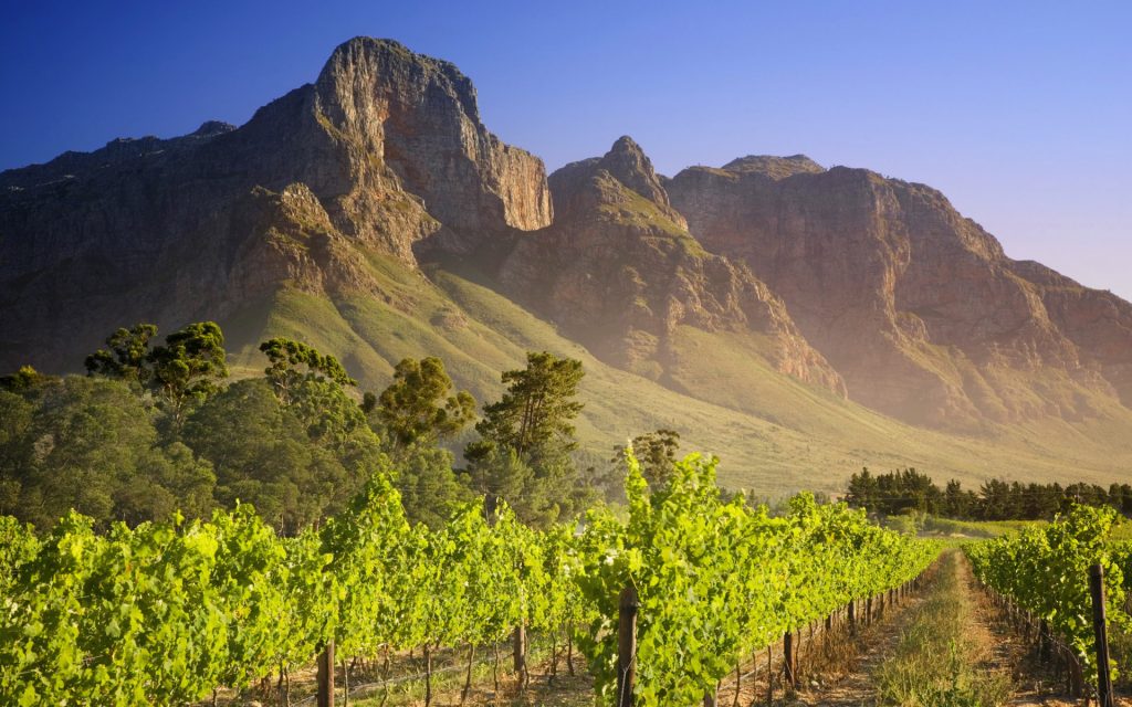Franschhoek in South Africa