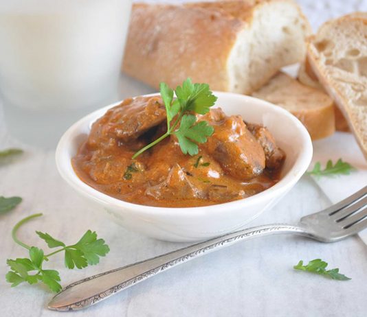 Chicken Livers with Peppadew Dip, Lamb Shank Casserole & Sticky Toffee Pudding Chicken Livers Peppadew Tomato