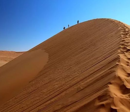 The Kalahari Desert of Botswana Kalahari Desert