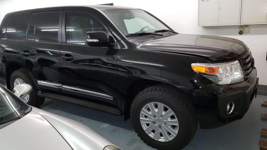 Armored Land Cruiser for Hire