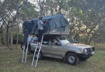How can I easily rent a 4×4 Land Cruiser Camper in Uganda